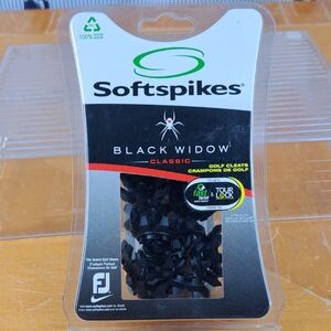 Softspikes Black Widow classic fast twist fits FootJoy & Nike golf cleats New